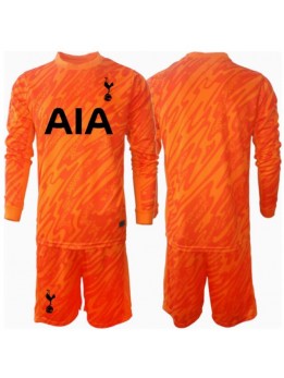 Tottenham Hotspur Torwart Auswärts Trikotsatz für Kinder 2024-25 Langarm (+ Kurze Hosen)